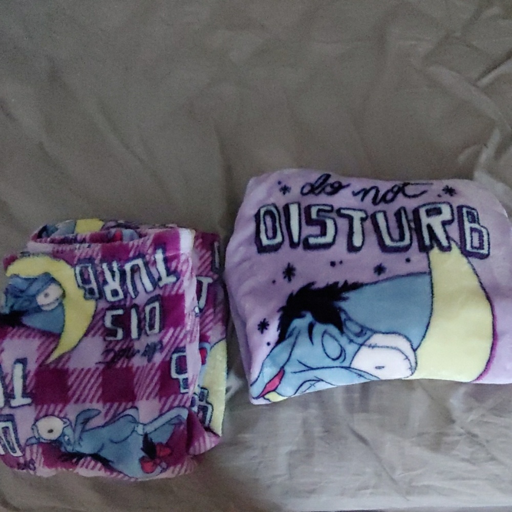 Eeyore fuzzy pajamas